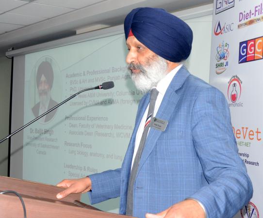 Dr. Baljit Singh (University of Saskatchewan) Addressing